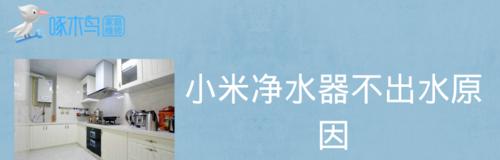净水器故障判断与维修全指南（解决净水器故障的关键步骤和方法）